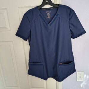Cherokee FORM Women's Scrubs Short Sleeve Top Size L